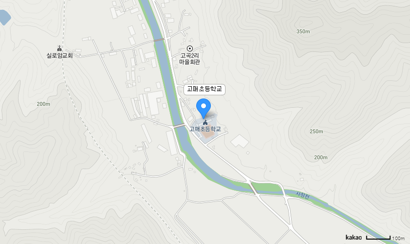 학교 찾아오시는 길 지도